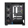 MODECOM Obudowa PC VOLCANO STELLAR PLUS ARGB MIDI 5F Czarna